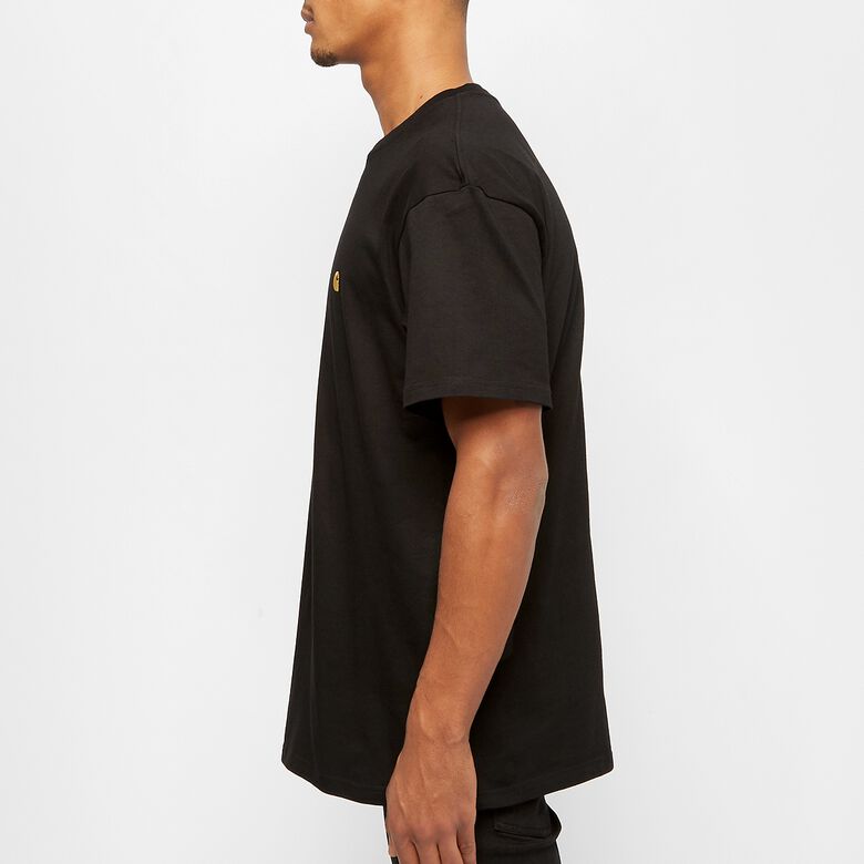 Carhartt WIP S/S Chase Tee black/gold