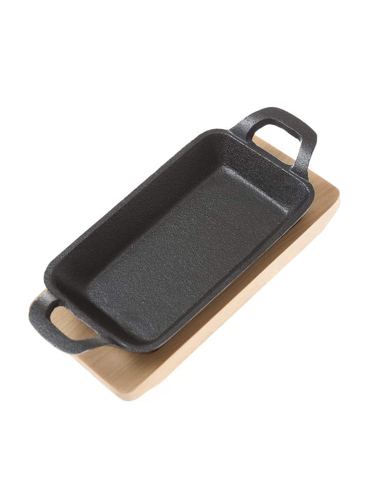 GAUMENKICK Servierpfanne Gusseisen in schwarz - L: 22,5cm günstig kaufen onesize