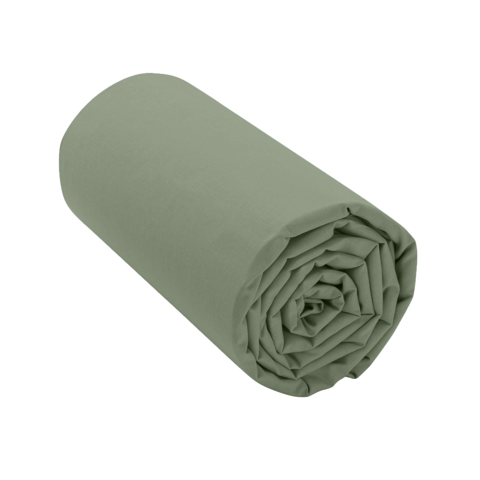 Drap-housse irrétrécissable uni coton