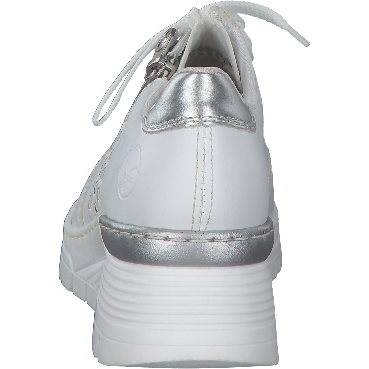 Rieker N8321, Sneakers Low, Damen, Weiß