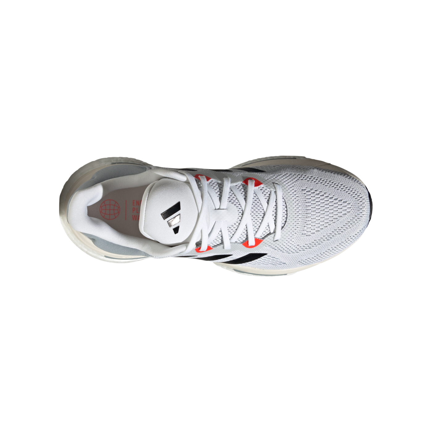 adidas Solar Glide 6 Weiss Schwarz Rot Laufschuh