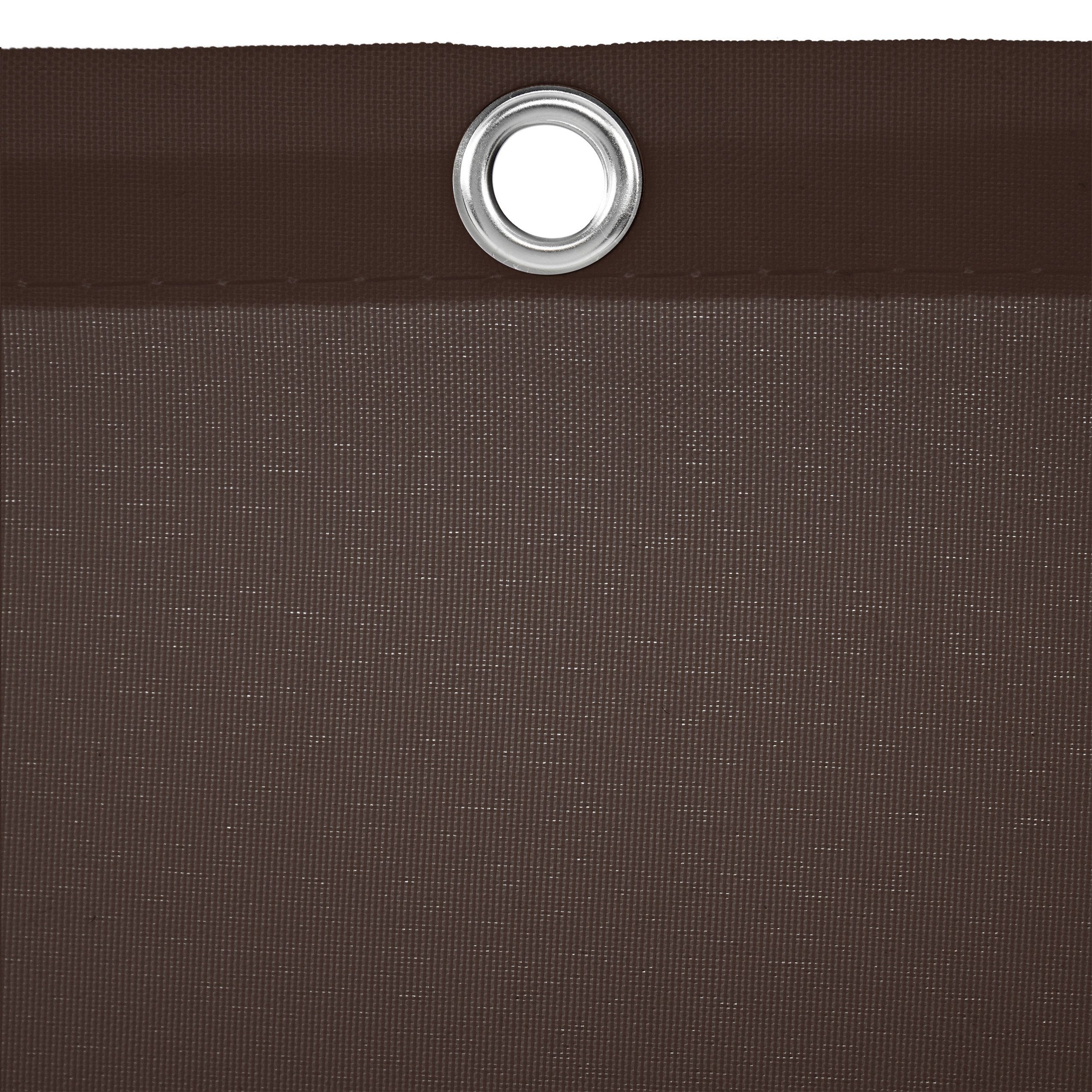 relaxdays Sonnensegel Sonnensegel Quadrat in Braun, 2 x 2 m