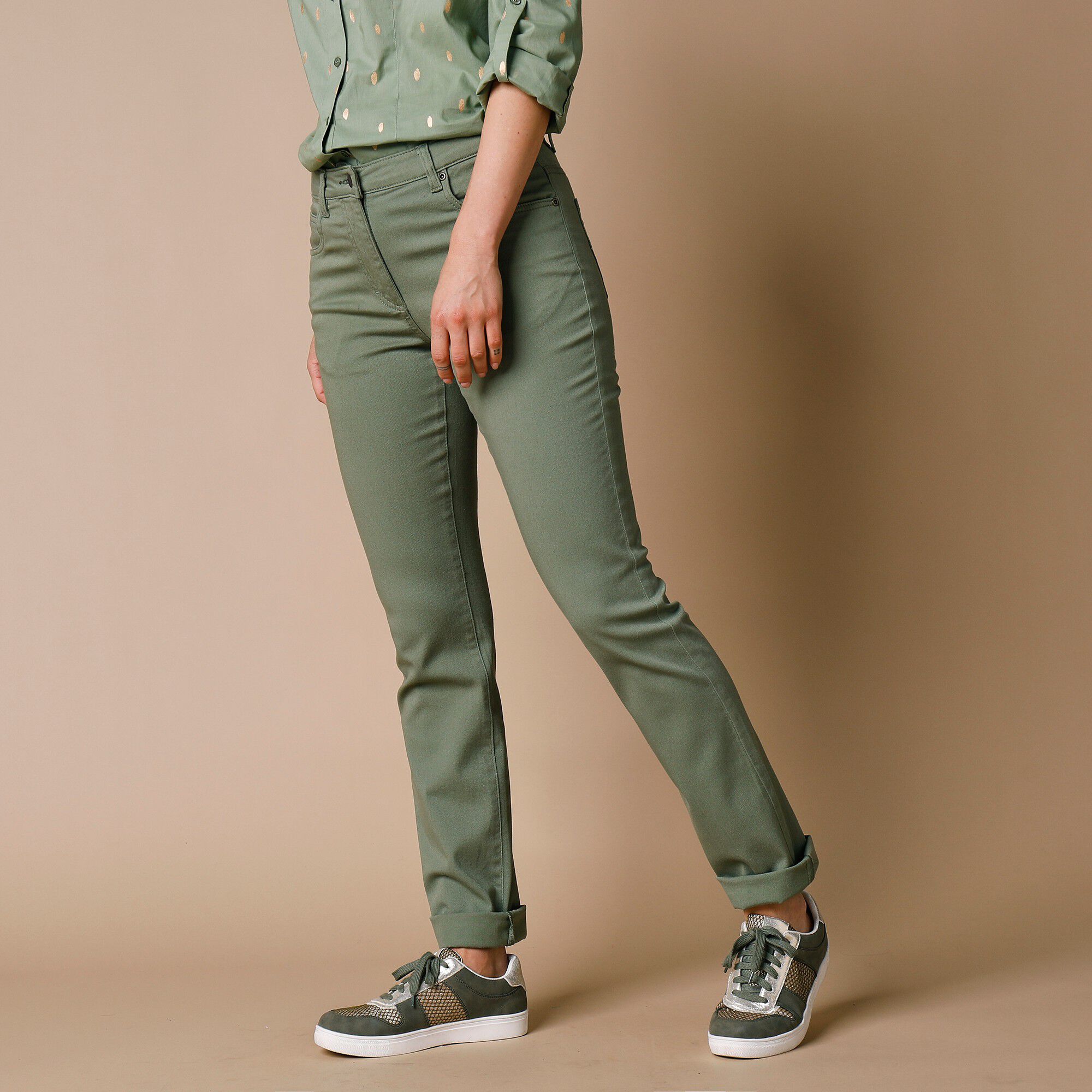 Pantalon sculptant coupe 5 poches