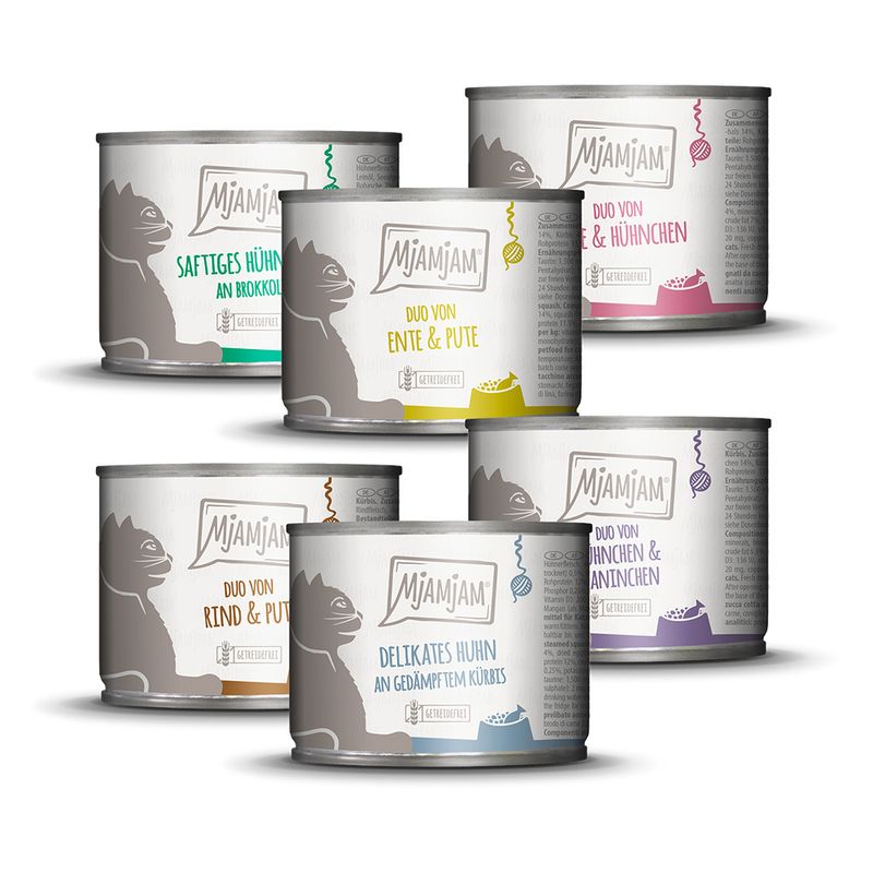 Probierpaket MjAMjAM 6 x 200 g zu TOP-Preisen