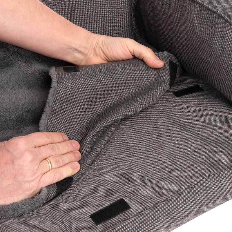 Orthopädisches Hundesofa grau zu TOP-Preisen