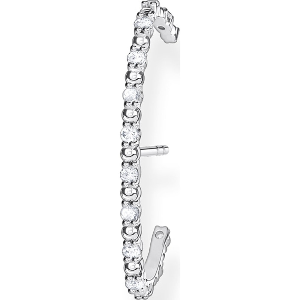 Thomas Sabo Boucle d'oreille unique 925 Argent Boucles d'oreilles