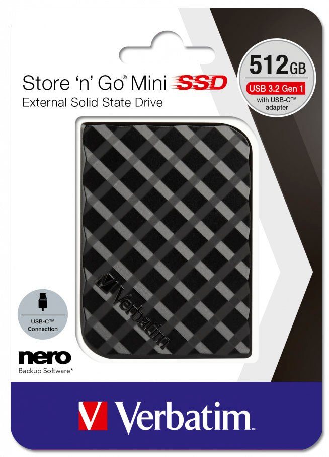 Verbatim Store 'n' Go Mini externe SSD (512 GB)