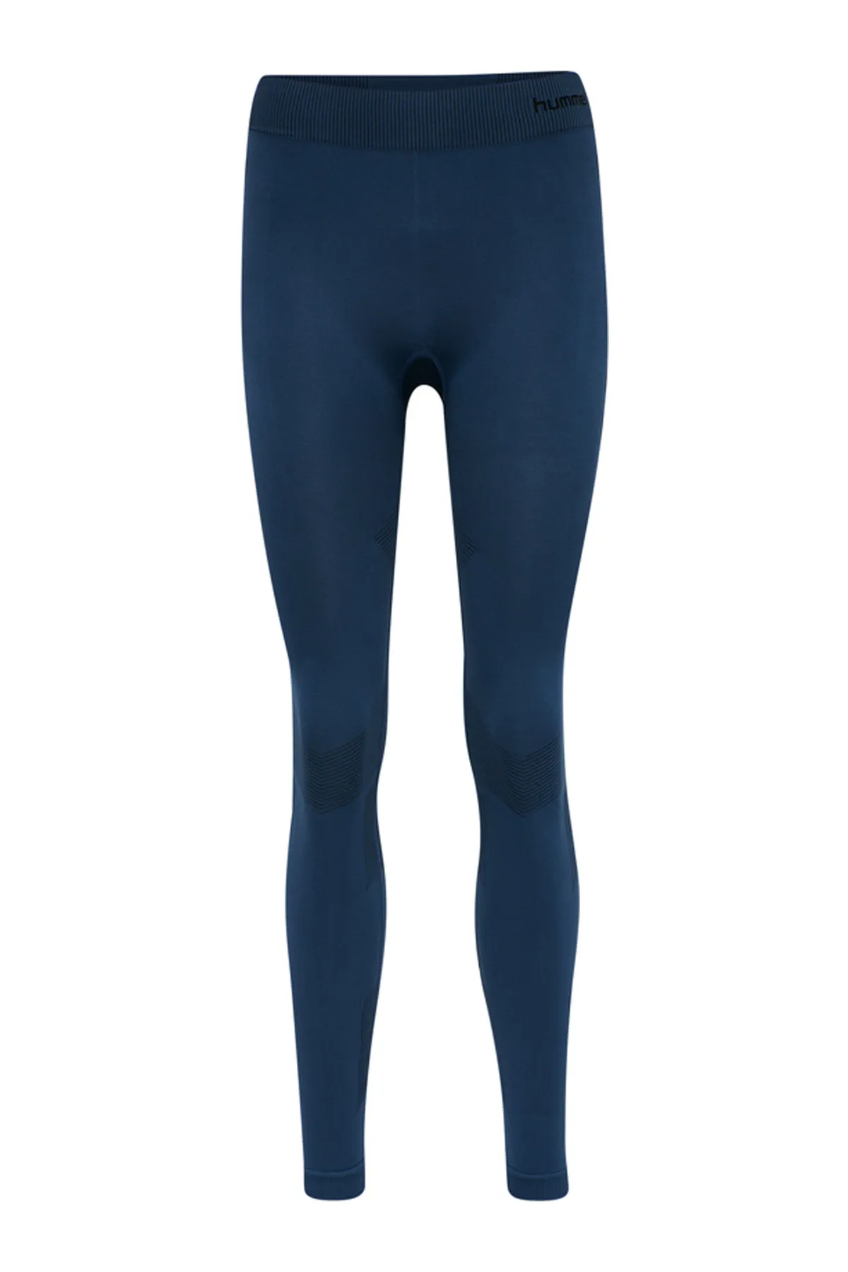 hummel  Sport-Leggings - Blau - Mittlerer Bund