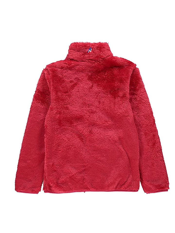 Peak Mountain Fleecejacke in Rot günstig kaufen