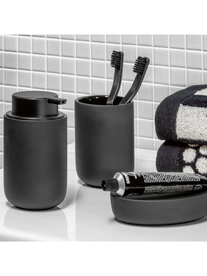 Möve Seifenspender Black Velvet in black günstig kaufen onesize