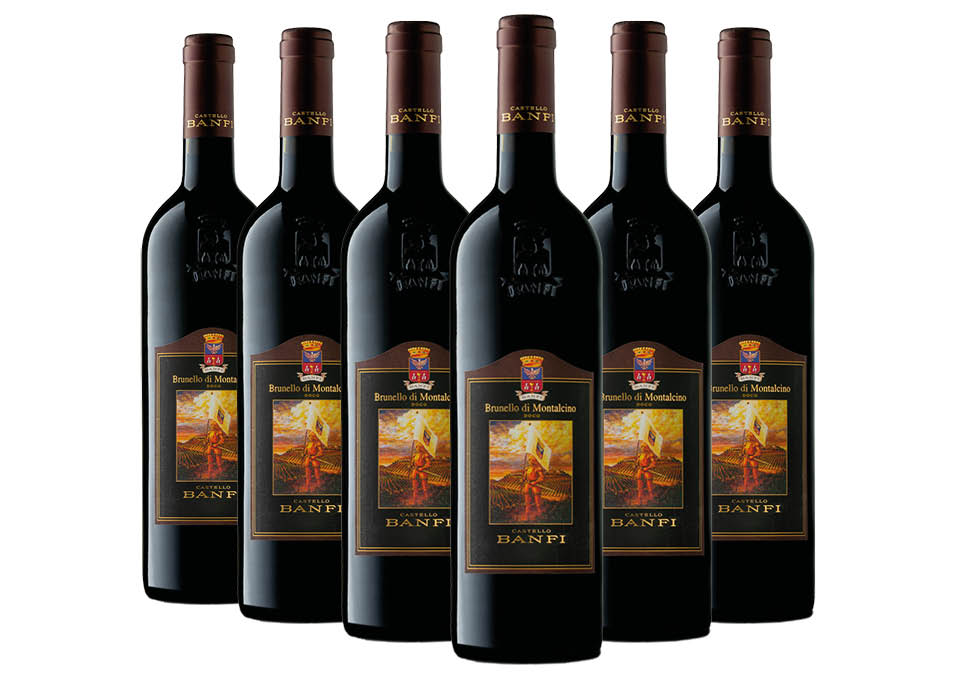 Brunello di Montalcino DOCG 2018 Banfi 6 bouteilles de 0,75 ℓ