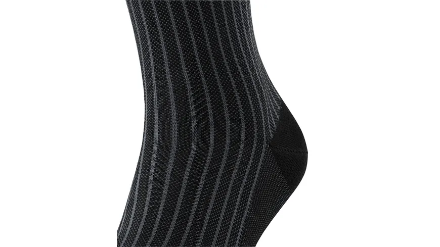 FALKE Herren Socken Oxford schwarz