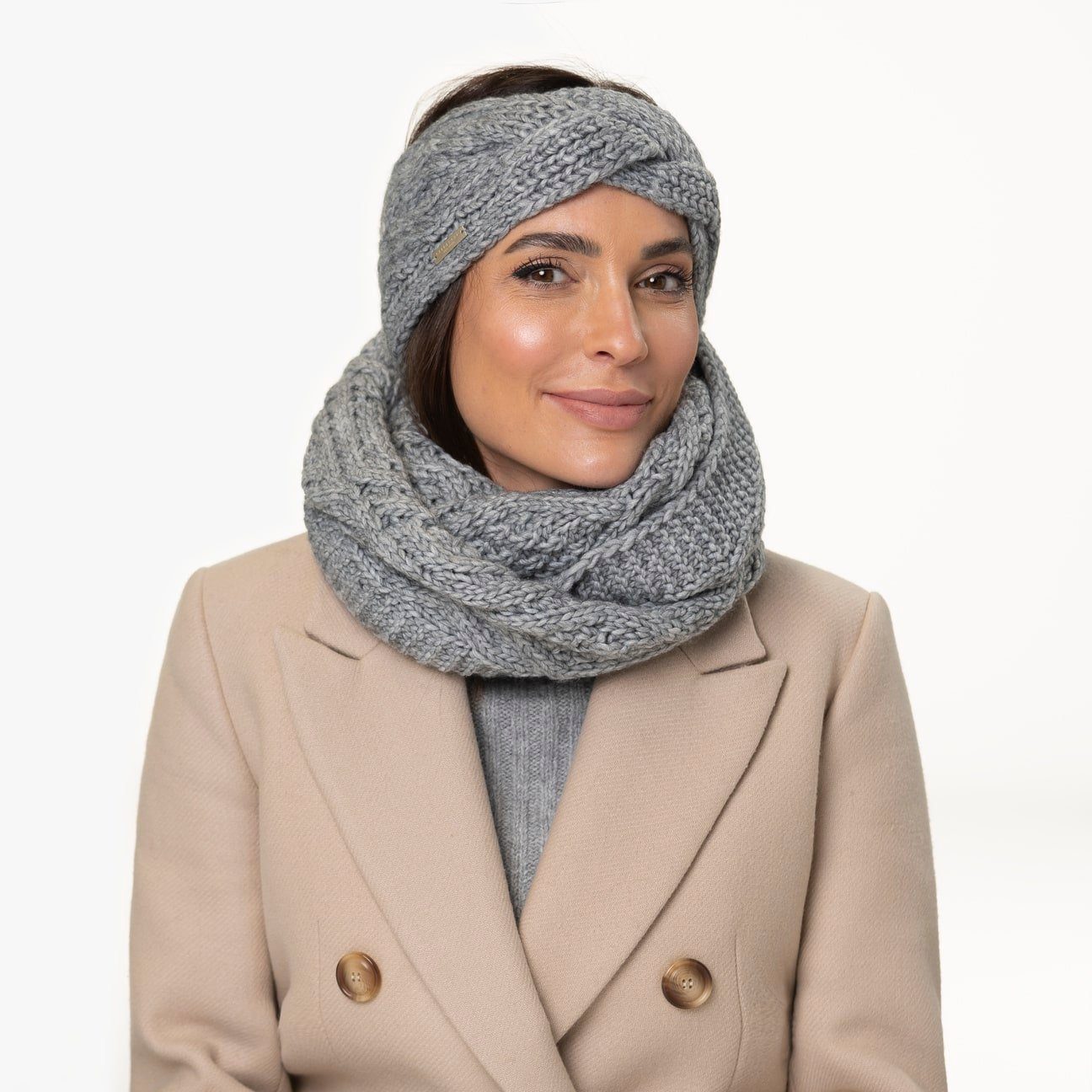 Seeberger Stirnband (1-St) Headband mit Futter