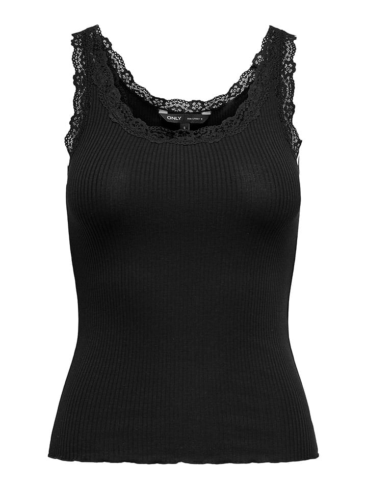ONLY Top in Schwarz günstig kaufen