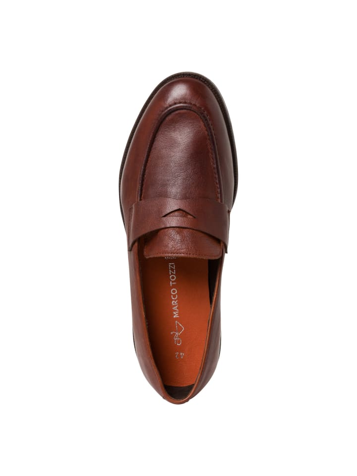 Marco Tozzi BY GUIDO MARIA KRETSCHMER Slipper in COGNAC günstig kaufen
