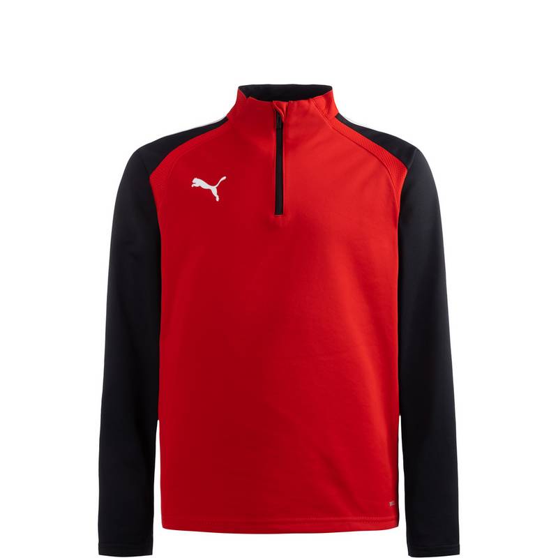 PUMA TeamLIGA 1/4 Zip Funktionssweatshirt Jungen