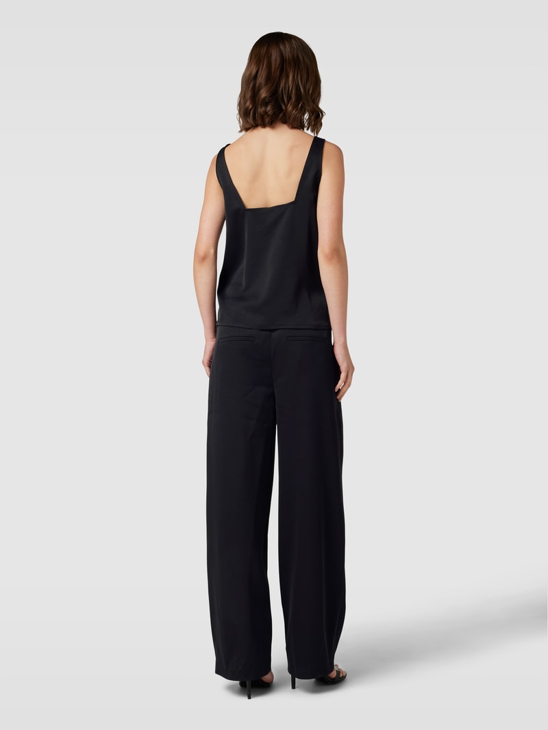 Jumpsuit mit V-Ausschnitt Modell 'AYLEN' in schwarz