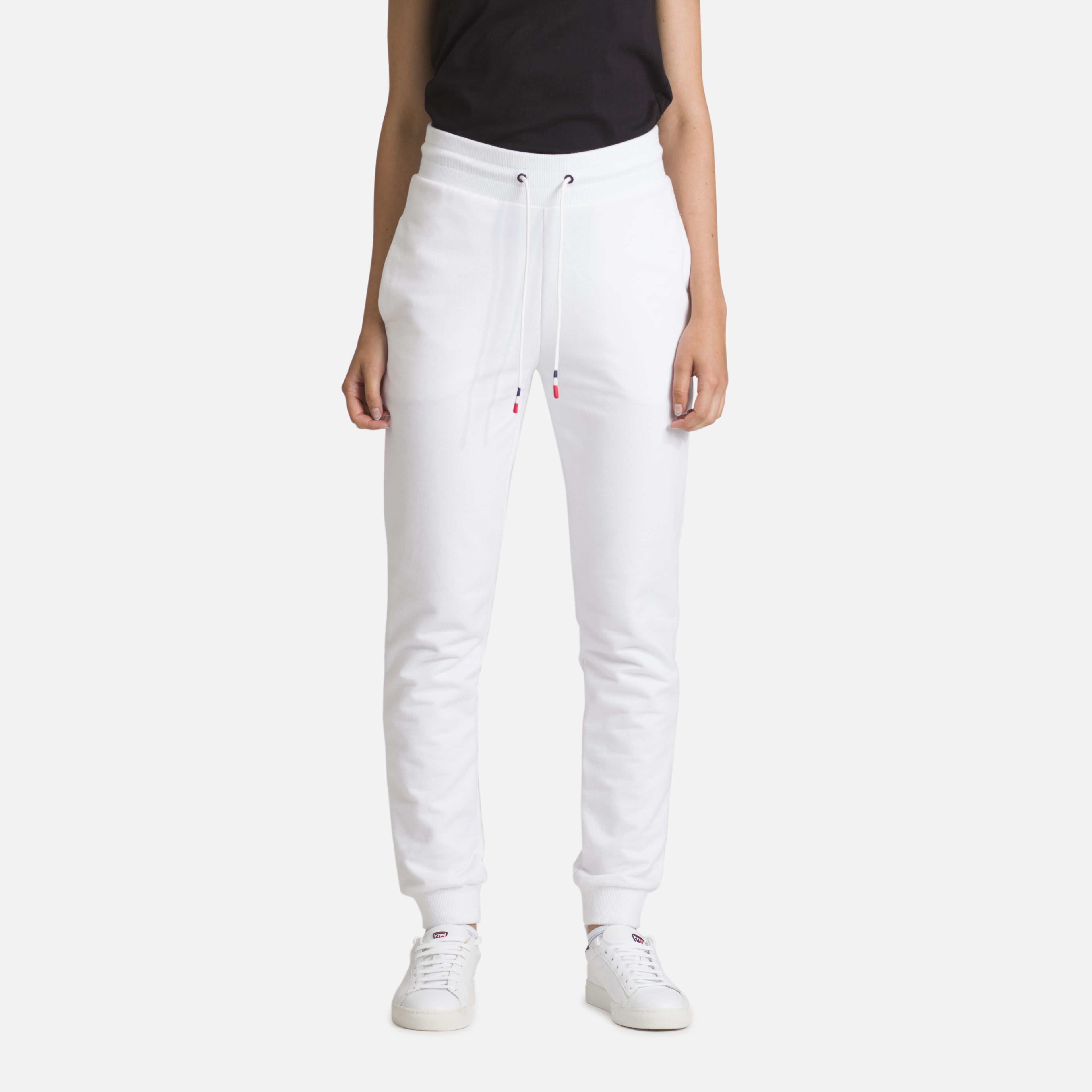 Pantalon en coton logo femme