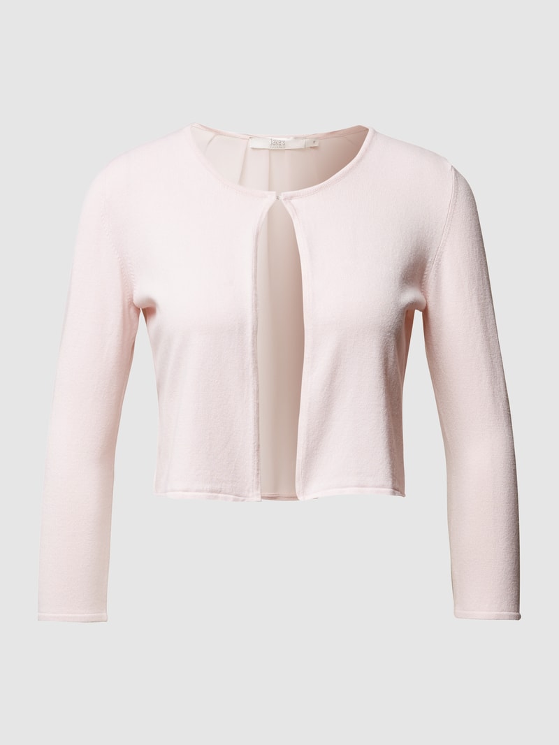Bolero mit Rückseite aus Chiffon in rosa