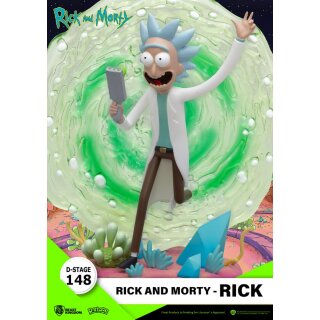 Rick & Morty D-Stage PVC Diorama - Rick