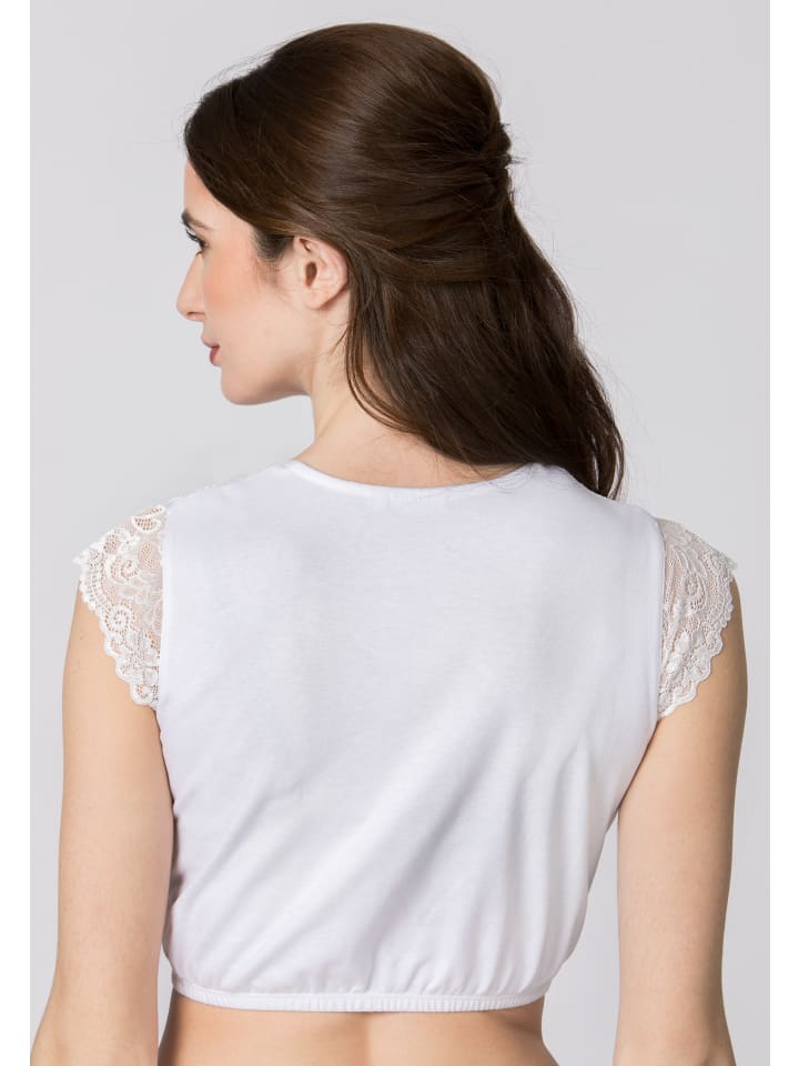 Stockerpoint Stockerpoint Dirndlbluse Aveline in weiss günstig kaufen