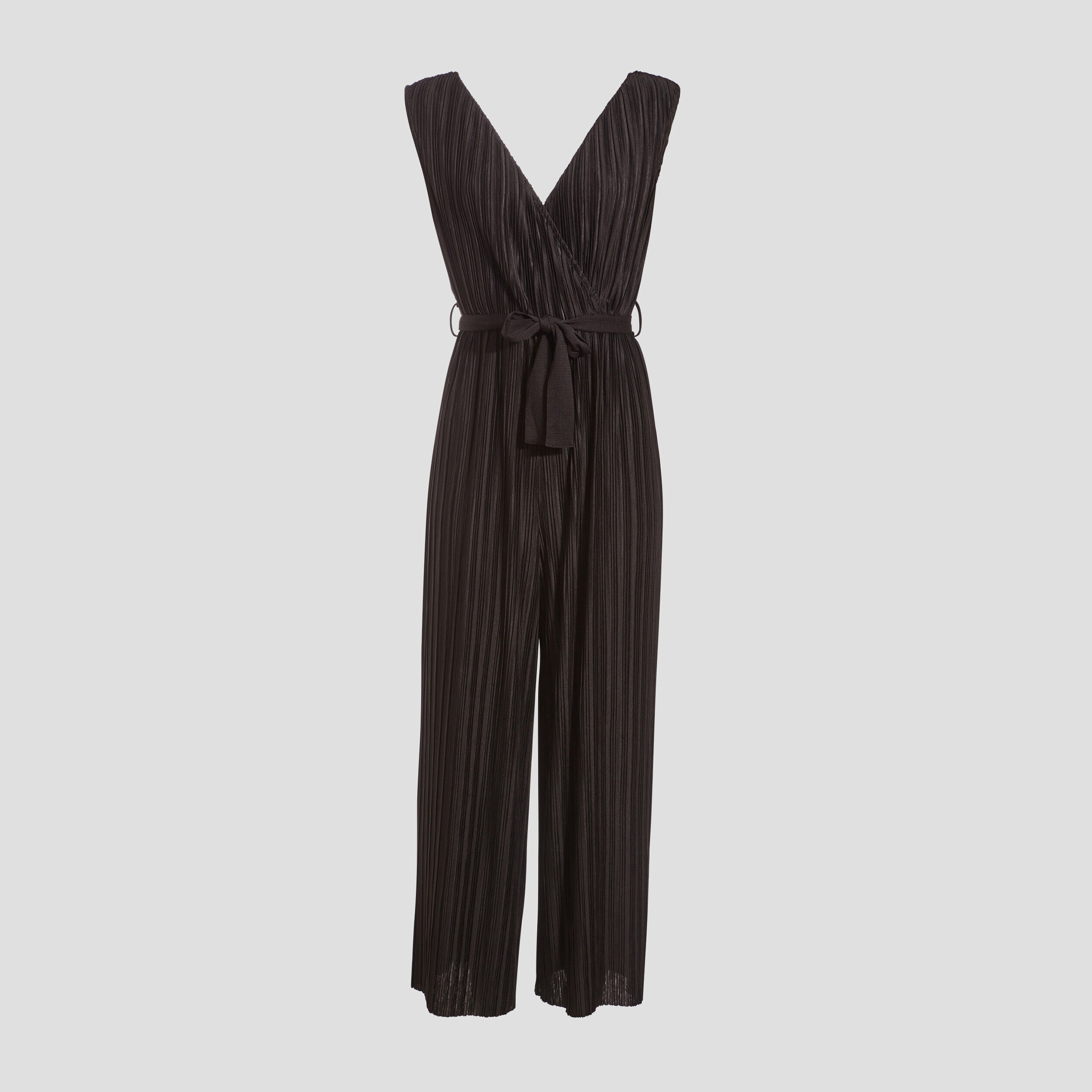 Combinaison pantalon plissée noir femme | Cache Cache