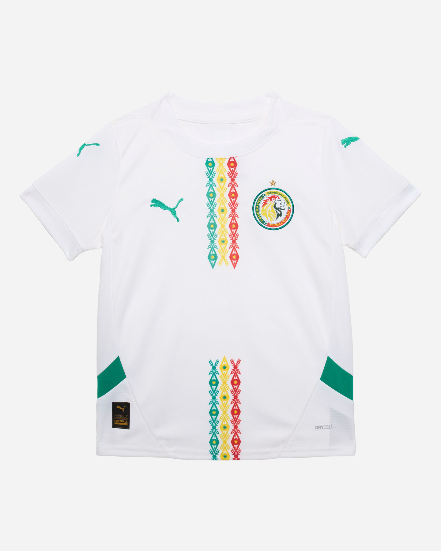 Oficiálna replika domáceho futbalového dresu Puma Senegal Jr 778569-01