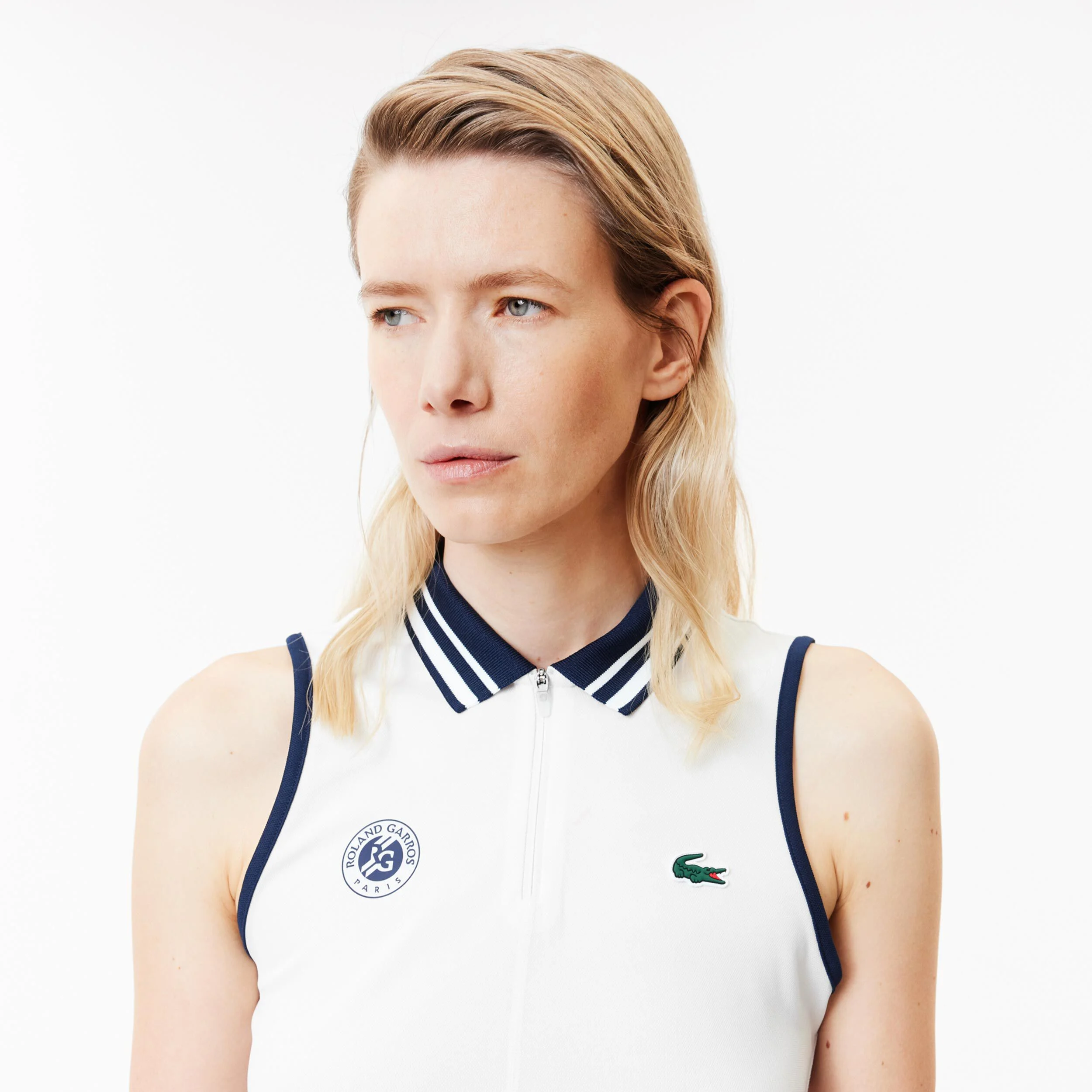 Polo Damen - Weiß, Schwarz