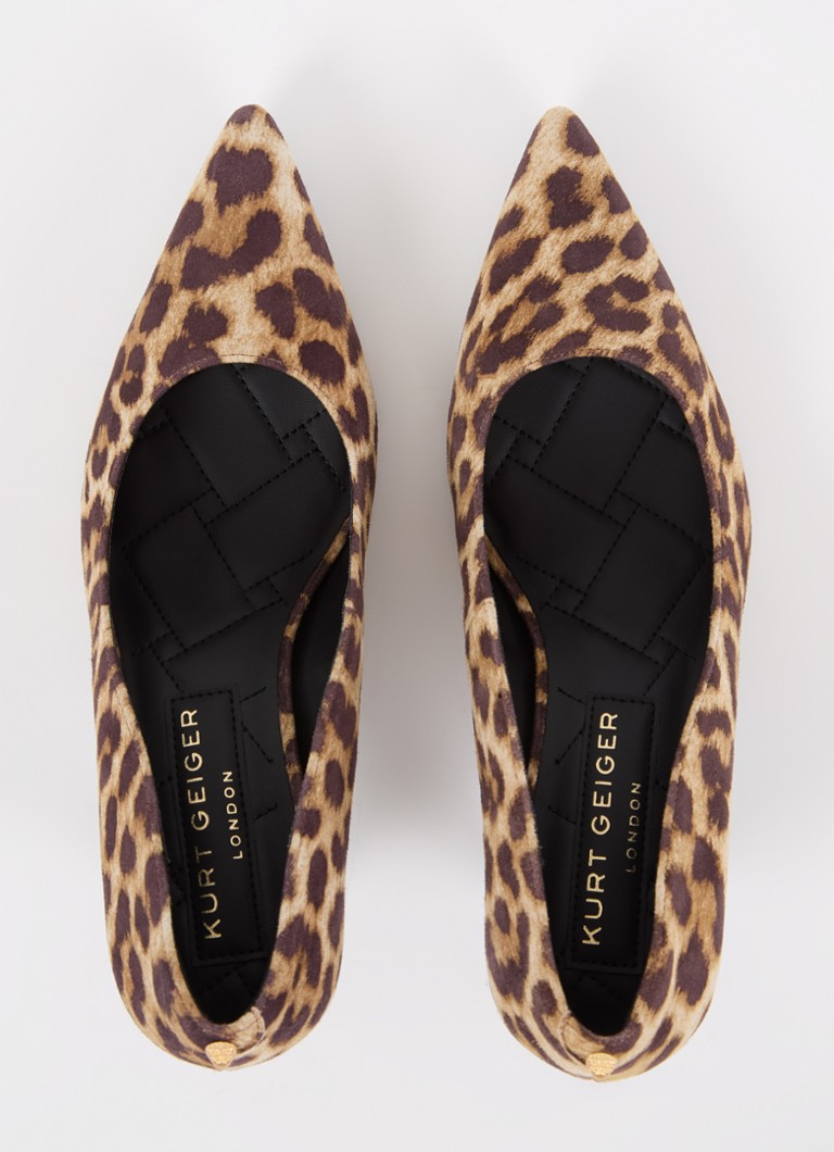 Kurt Geiger Kensington Flexi cipele s antilop printom i leopard printom
