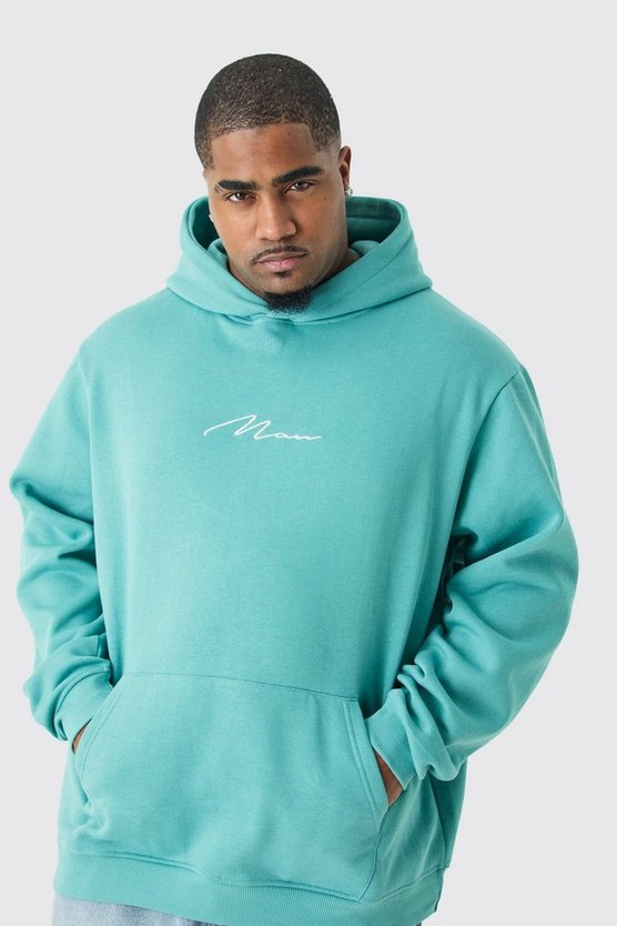 Plus Basic Man Hoodie