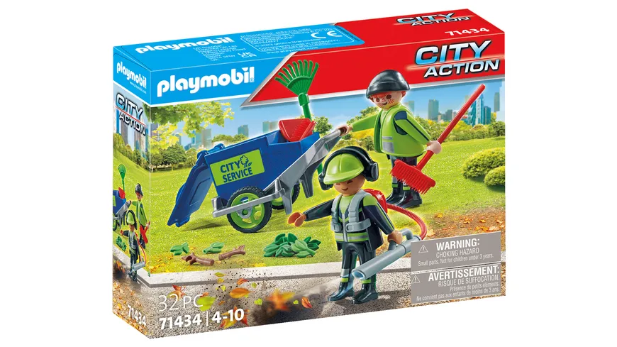 PLAYMOBIL 71434 - City Action - Stadtreinigungsteam