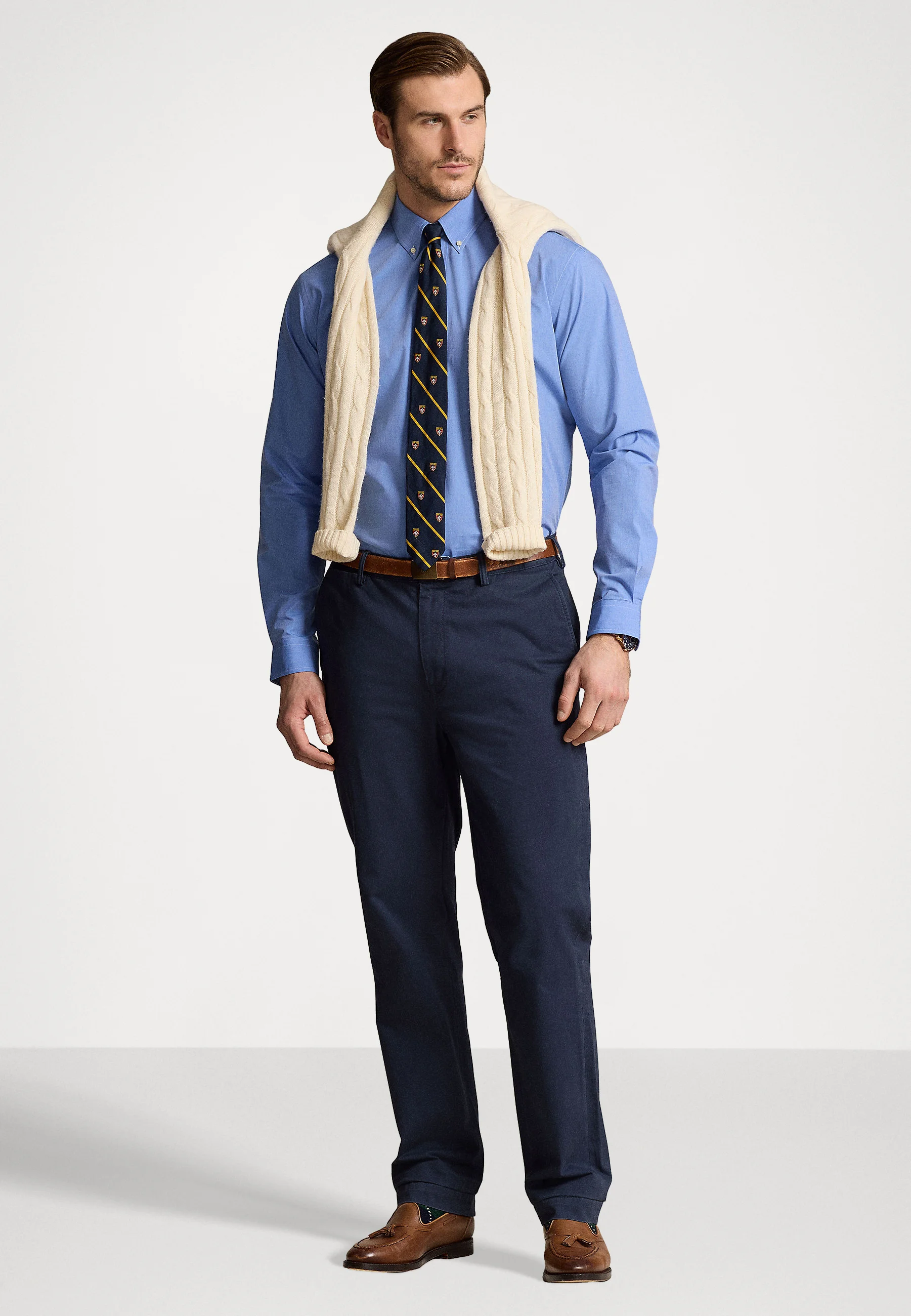 Camisa deportiva de manga larga Polo Ralph Lauren Big & Tall