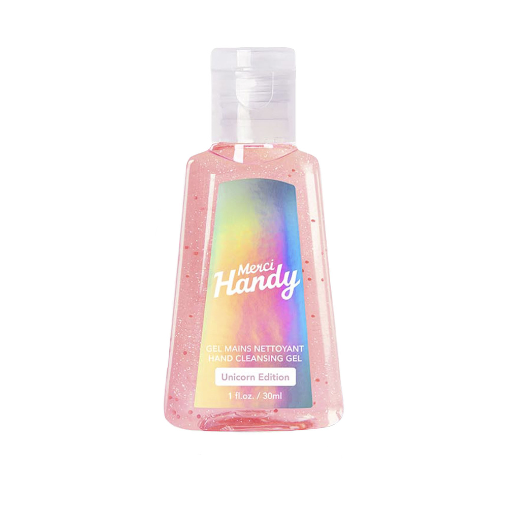 Merci Handy Gel mains nettoyant Unicorn Edition Gel main nettoyant parfumé