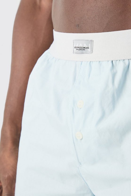 Boxershorts mit Man-Etikett