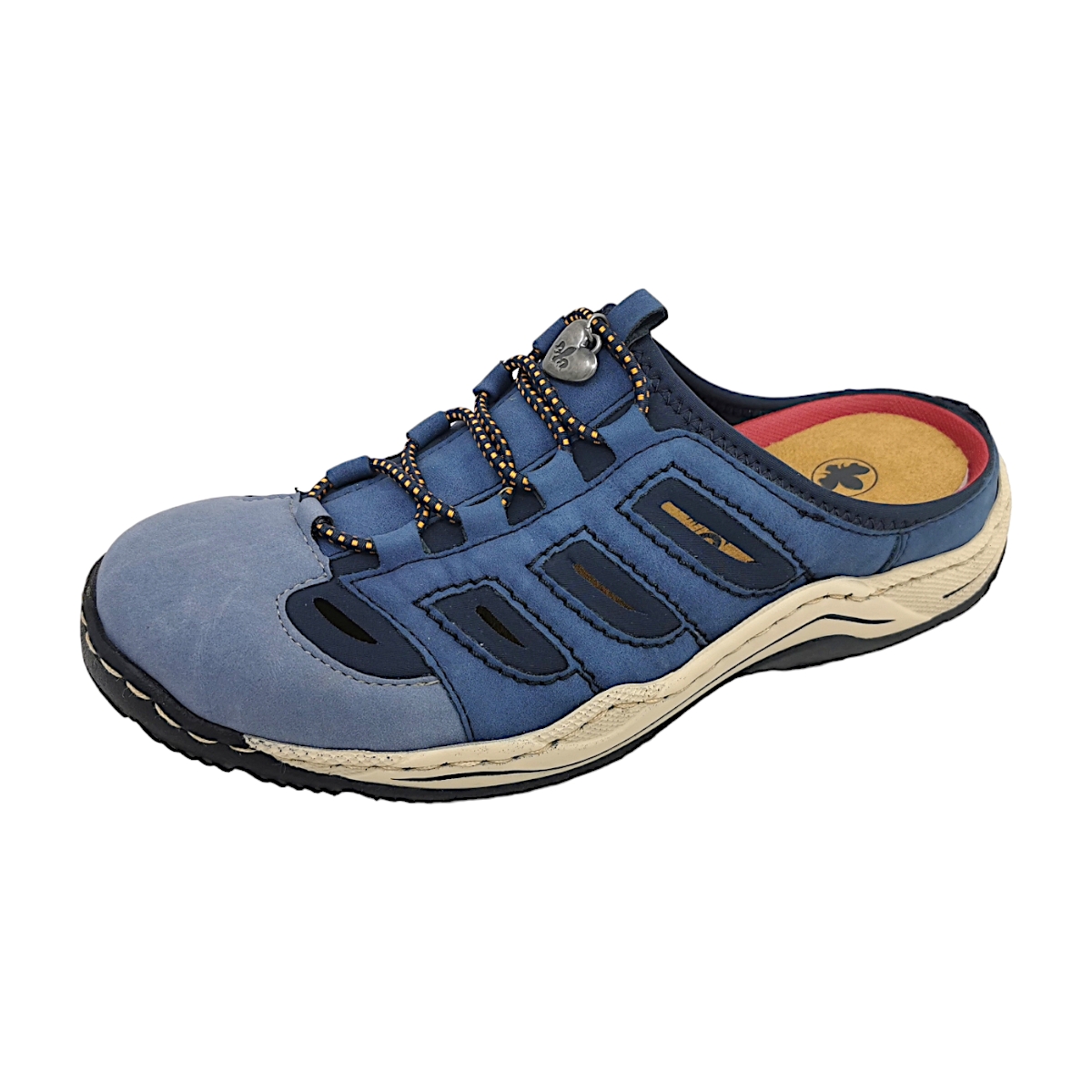 Rieker Nabukino/Morelia/Scuba L0555-10 Blau 10 Lightblue/ Jeans/ Navy