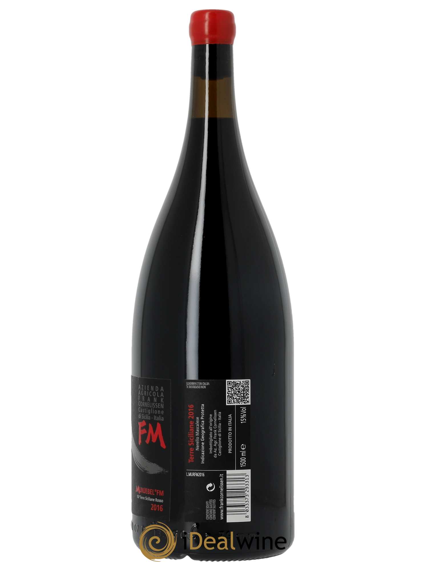 Terre Siciliane IGT Munjebel FM Frank Cornelissen  2016 - Lot de 1 Magnum