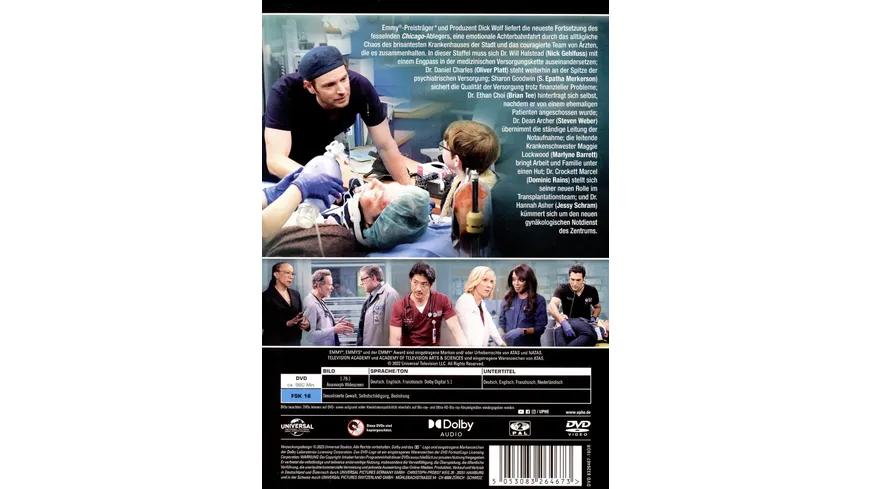 Chicago Med - Staffel 8  [5 DVDs]