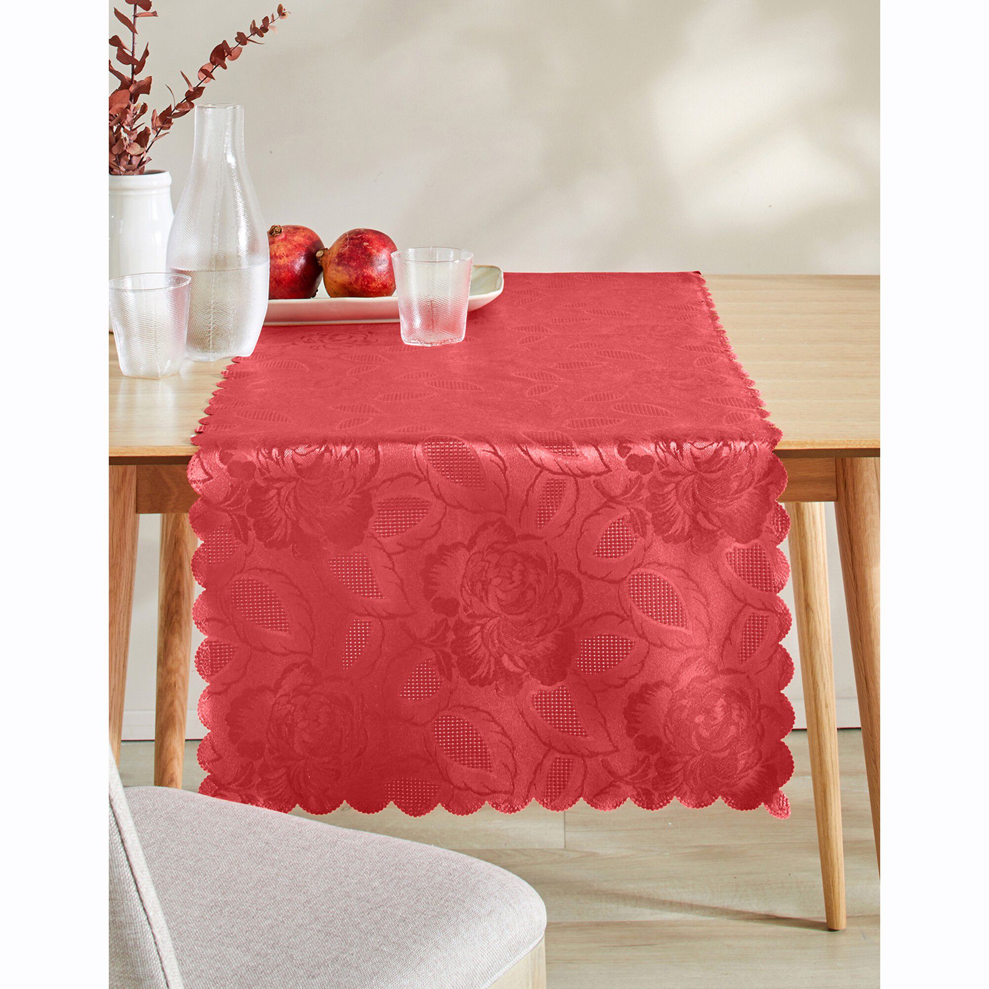 Nappe jacquard damassé