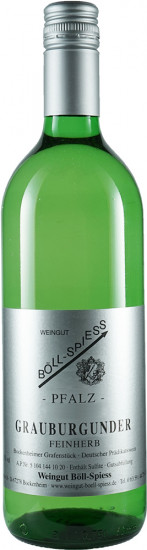 2021 Grauburgunder feinherb - Weingut Böll-Spieß