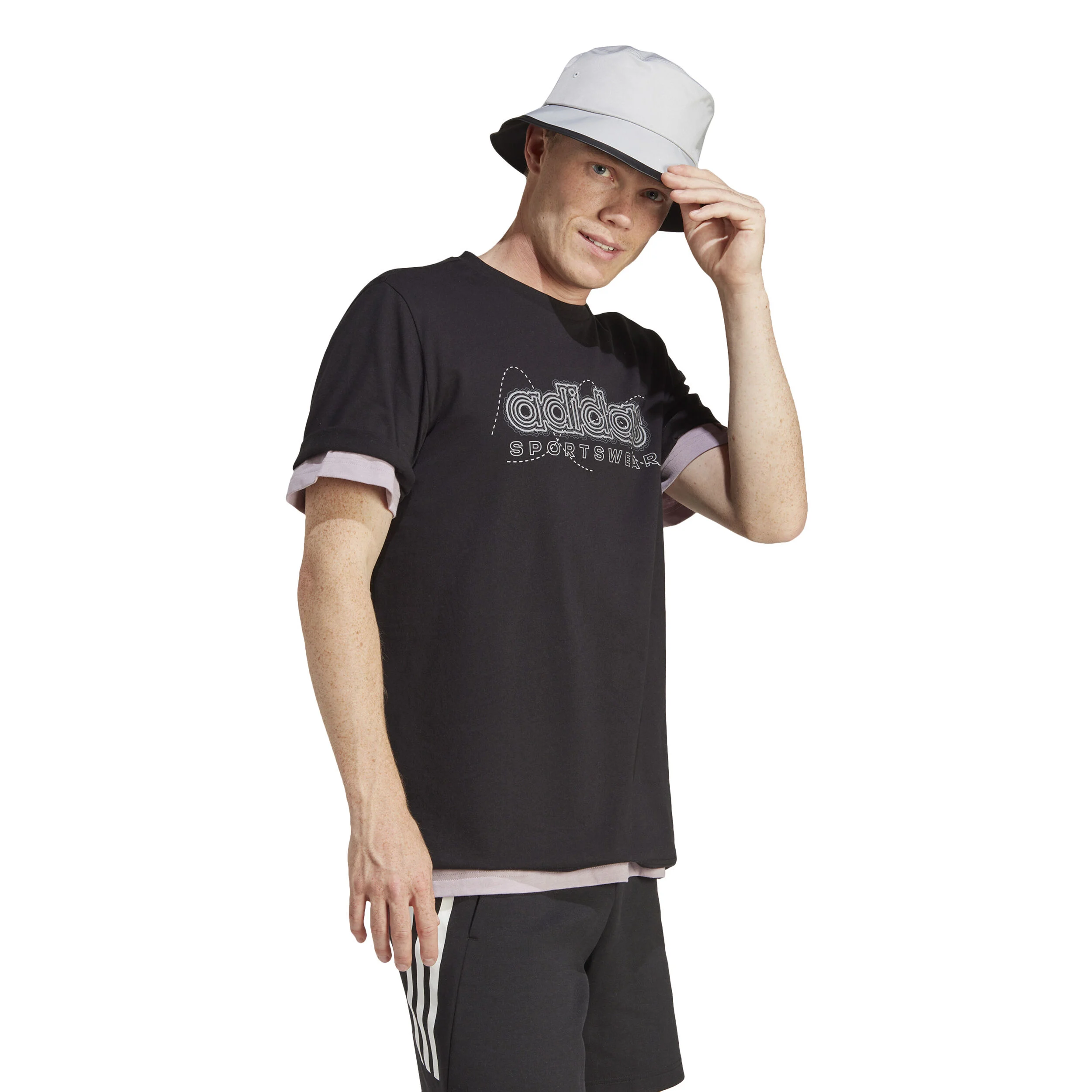 Growth SPW T-Shirt Herren - Schwarz