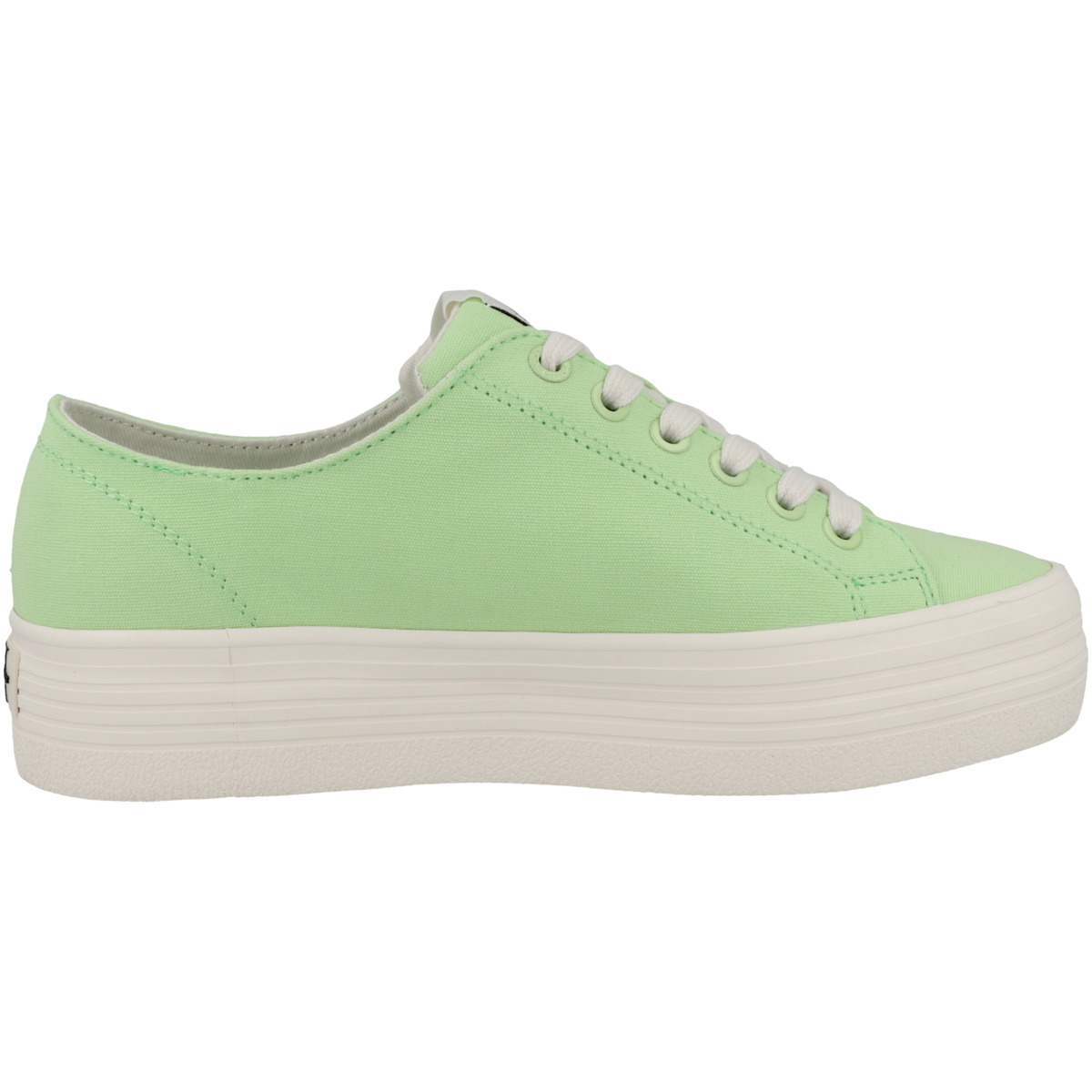 Calvin Klein Jeans Vulcanized Flatform Essential Mono Sneaker Low gruen
