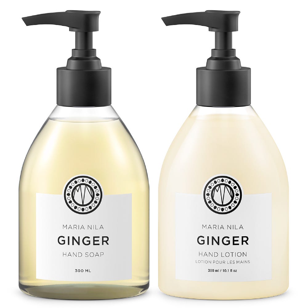 Maria Nila Bundle Hand Soap + Lotion Ginger