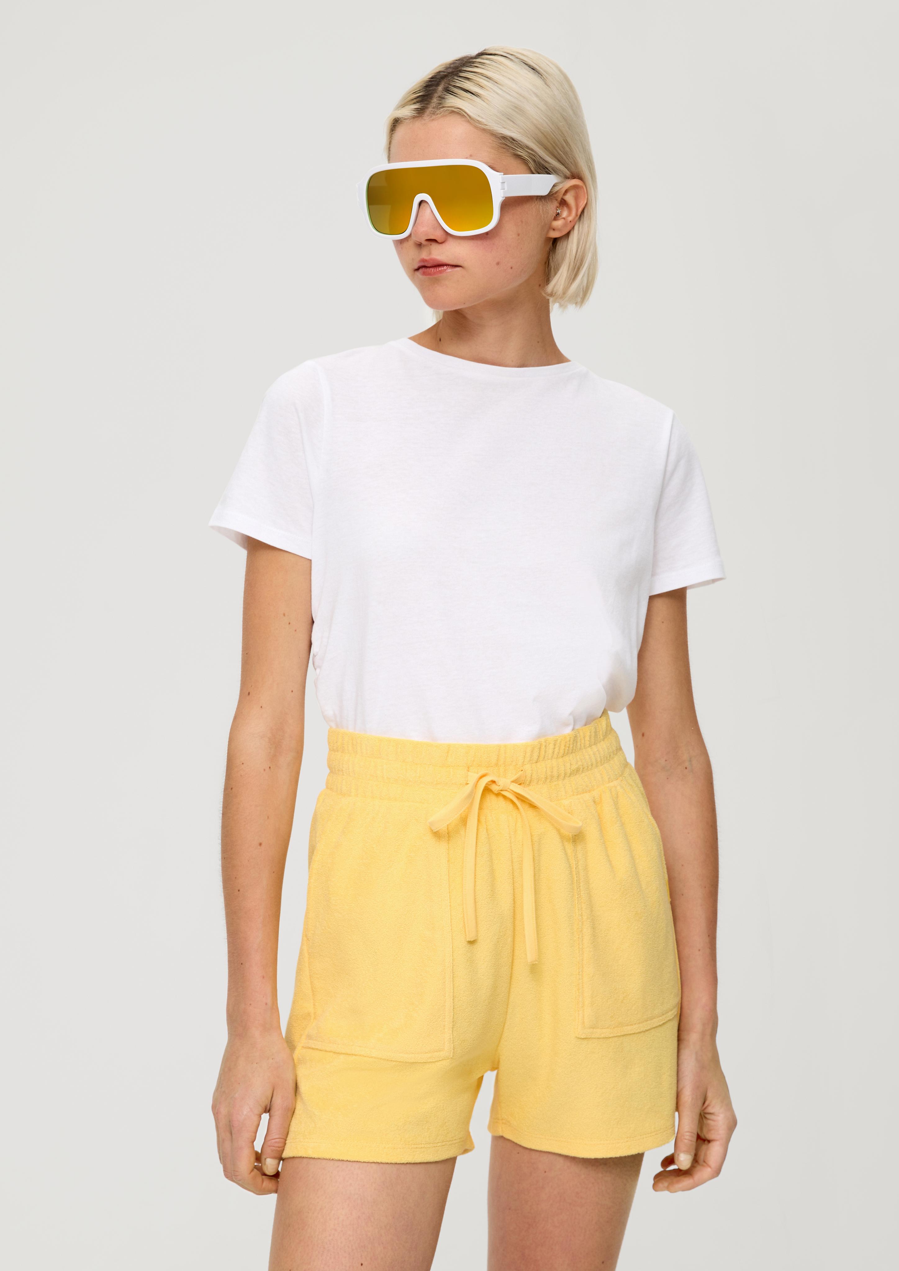 Relaxed: Frottee-Shorts mit Elastikbund  2131216-1317