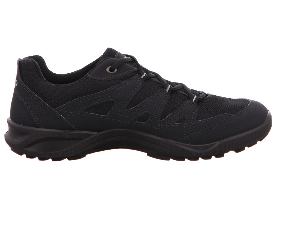 ECCO Freizeit Schnürer schwarz Outdoor