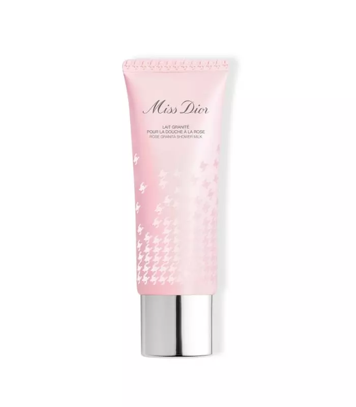 MISS DIOR Lait Granité pour la douche à la rose - Purifie et Hydrate