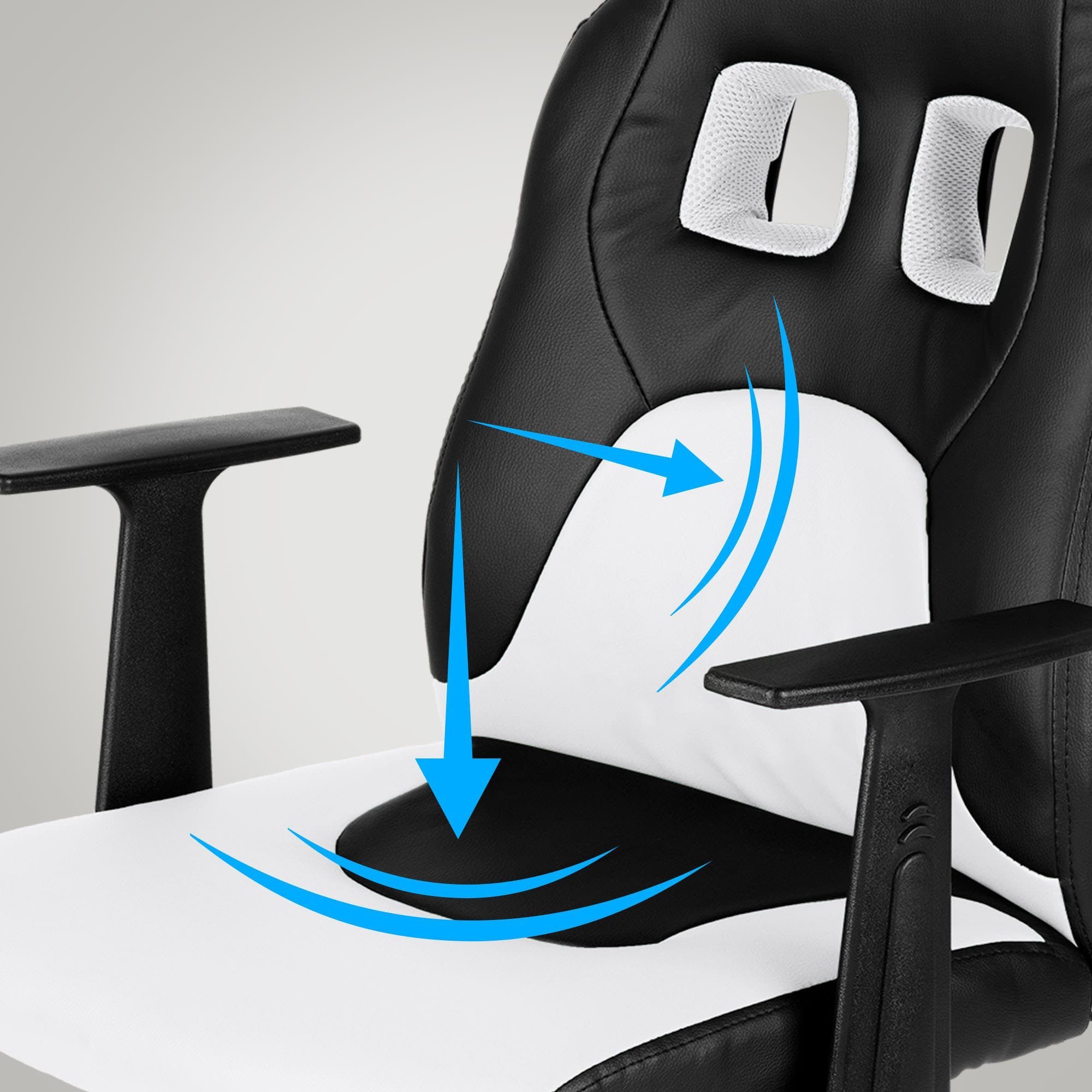 CLP Gaming Chair Fun, Kinder-Bürostuhl, mit abnehmbaren Armlehnen