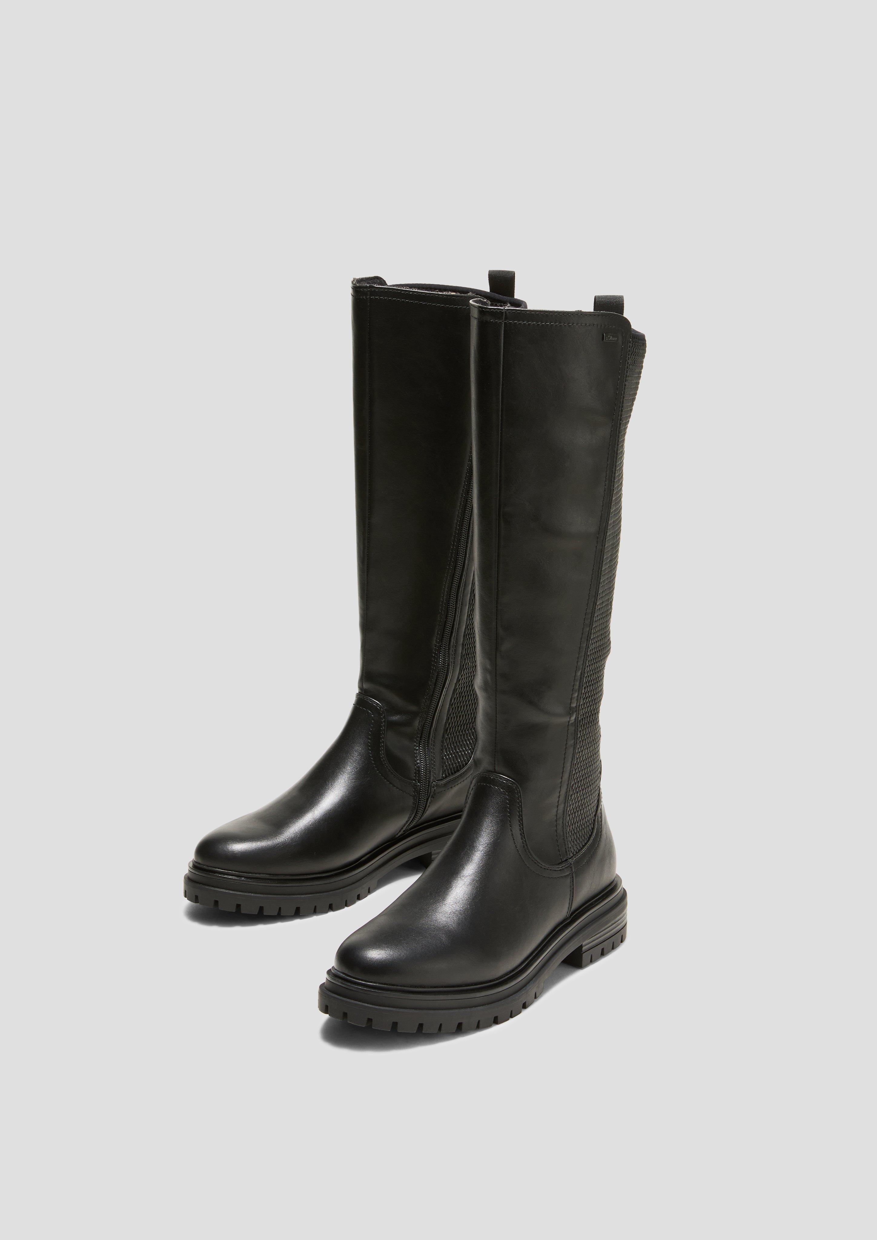 Stiefel in Glattleder-Optik  6008570-001