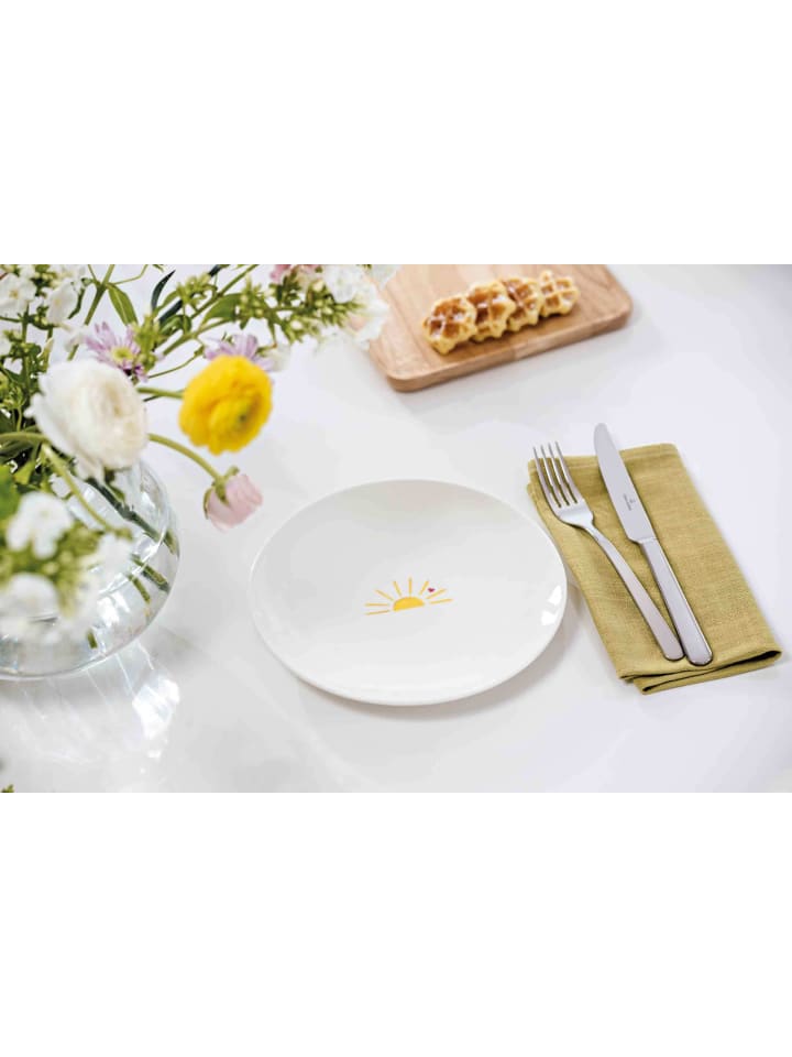 Villeroy & Boch 5er Set Frühstücksteller With Love ø 21,2 cm in bunt günstig kaufen onesize