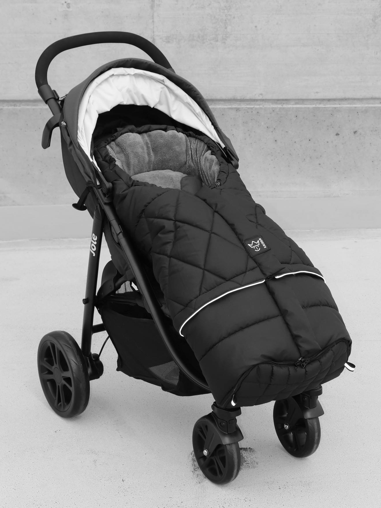 Chancelière 2 en 1 Moony KAISER anthracite