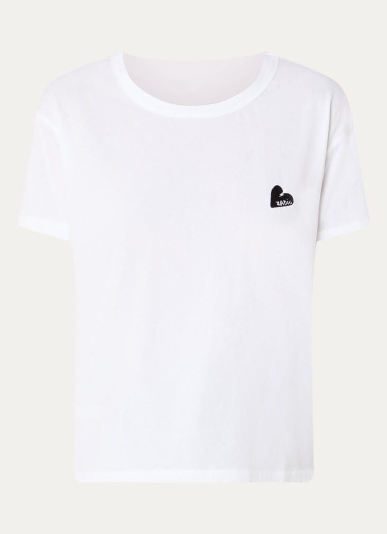T-shirt Zadig&Voltaire Marta με κέντημα λογότυπου